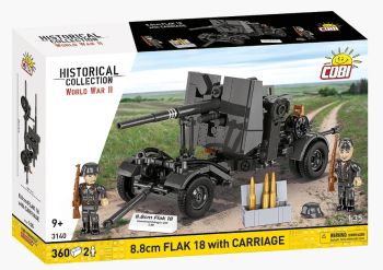 COB3140 - 8,8cm Flak 18 luchtdoelkanon - 360 onderdelen