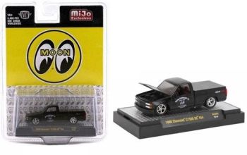 M2M-31500-MJS60 - CHEVROLET C1500 SS 454 1990 Black MOON in blister