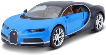 MST31514 - Bugatti Chiron Blauw en Zwart