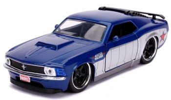 JAD31745 - FORD Mustang BOSS 429 Blauw 1970 MARVEL Avengers
