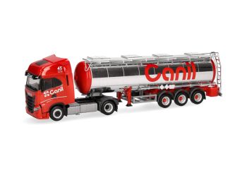 HER319041 - IVECO S-Way 4x2 met 3-assige tankwagen CANIL