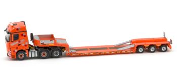 IMC32-0012 - Vrachtwagen Mercedes-Benz SENN AG Actros2 BigSpace 6x2 Goldhofer 3 assige dieplader
