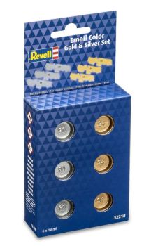 REV32218 - Email Color - Set Zilver en goud - 6x14ml