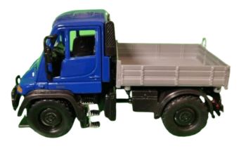 WEL32380BLEU - MERCEDES-BENZ Unimog U400 Blauw en grijs