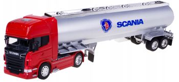 WEL32672ROUGE - SCANIA R730 V8 4x2 (Rood) met 2-assige tankoplegger