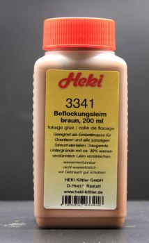 HEK3341 - Bruine flocking lijm 200 ml