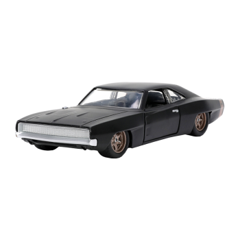 JAD33450 - DODGE Charger Wide Body SNEL & WILDIG 1968 zwart