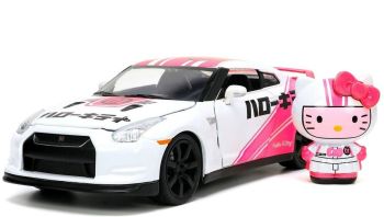 JAD33724 - NISSAN GT-R R35 met Hello Kitty-figuurtje 2009