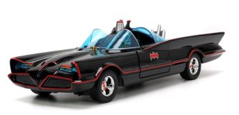 JAD33737 - BATMOBIEL Deluxe met Batman Robin Joker Penguin figuur
