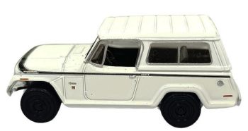 GREEN35310-C - 1971 JEEP Jeepster Commando (wit) - ALL-TERRAIN-serie (blisterverpakking)