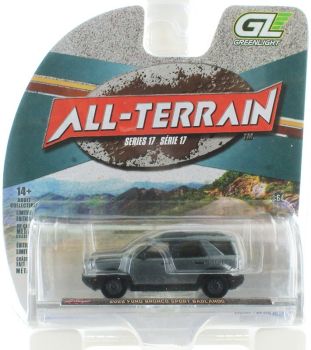 GREEN35310-F-GRIS - 2022 FORD Bronco Sport Badlands (grijs) - ALL-TERRAIN-serie (blisterverpakking)