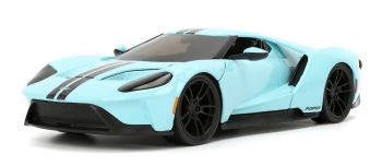 JAD35503 - FORD GT 2017 blauw - PINK SLIPS
