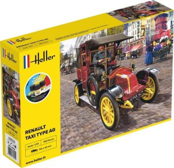 HEL35705 - Startpakket met lak en accessoires - RENAULT Taxi Type AG