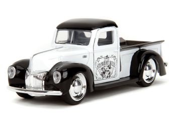 JAD36091 - 1941 FORD Pickup White - Steamboat Willie MICKEY MUIS