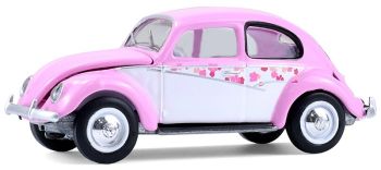 GREEN36120-A - VOLKSWAGEN Kever 1950 roze uit de CLUB VEE-DUB serie in blisterverpakking