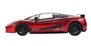 JAD36543 - LAMBORGHINI Gallardo Superleggera Rode ROZE SCHRIFTEN
