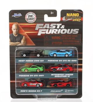 JAD36578 - 6 Nanovoertuigen - FAST and FURIOUS