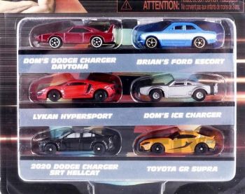 JAD36680 - 6-delige FAST & FURIOUS-set