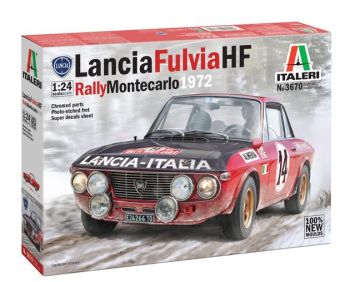 ITA3670 - LANCIA Fulvia HF #14 Monte Carlo Rally 1972 om te assembleren en te spuiten