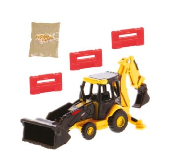 CARRERA37085964 - PlayBox kit - CATERPILLAR 420E graafmachine met magisch zand