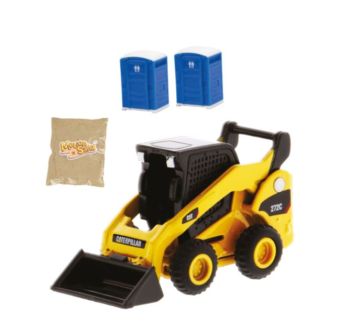 CARRERA37085965 - PlayBox kit - CATERPILLAR 272C minilader met magisch zand