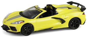 GREEN37320-F - 2022 Chevrolet Corvette C8.R cabriolet, geel, uit de Barrett-Jackson-serie
