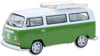 GREEN37330-C - 1968 Volkswagen Type 2 bestelwagen, groen en wit, uit de Barrett-Jackson-serie