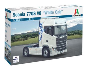ITA3965 - SCANIA 770S V8 4x2 Witte cabine Om te monteren en te schilderen
