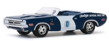 GREEN30145 - DODGE Challenger 1971 Official Pace Car in blisterverpakking