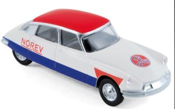 NOREV310603 - CITROËN DS 19 1958 Fietser – Blauw; wit en rood