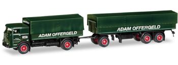 HER310871 - BÜSSING LU 11/16 4x2 dekzeildrager en dekzeiloplegger 1 + 2 ADAM OFFERGELD assen