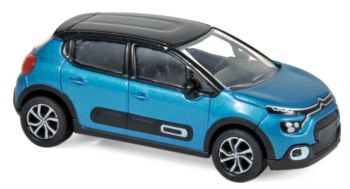 NOREV310913 - CITROËN C3 2020 blauw en zwart