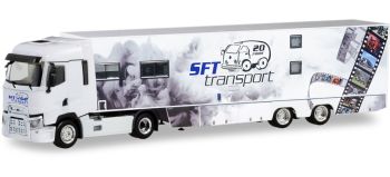 HER311243 - RENAULT T 4x2 met dieplader 2 assen SFT Transport