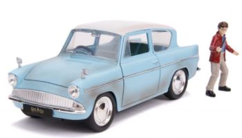 JAD31127 - FORD Anglia Blue 1959 met HARRY POTTER