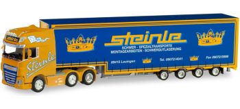HER311304 - DAF XF SSC 6x2 met schuifzeiloplegger 4 assen STEINLE