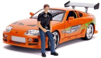 JAD31139 - TOYOTA Supra 1995 FAST AND FURIOUS met figuur en verlichting