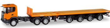 HER311403 - SCANIA CG 6x4 met uitschuifbare aanhanger Nooteboom 3 Assen