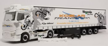 HER312073 - RENAULT T 4x2 met dekzeilaanhanger 3 Assen KOBLAR Transport