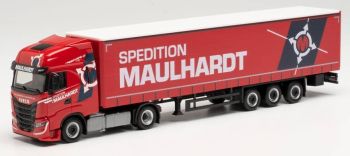 HER313506 - IVECO S-Way 4x2 met MAULHARDT Spedition 3-assige aanhangwagen