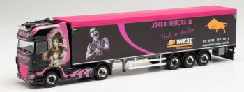 HER313674 - DAF XF SSC 4x2 Trucker Babe Tamara met 3 assen aanhangwagen JOKER TRUCKS