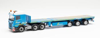HER313858 - SCANIA CR 20 ND 6x4 met FELBERMAYR 3-assige dieplader