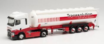 HER314077 - RENAULT T 4x2 met silo-aanhangwagen 3 assen TRANSSOLUTION