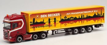 HER314091 - SCANIA CR 20 HD 6x2 met 3-assige aanhangwagen BEN BECKER