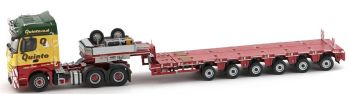 IMC32-0018 - MERCEDES BENZ Arocs Big Space 6x4 met semi dieplader NOOTEBOOM 6 assen QUINTO transport