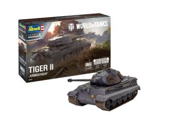 REV03503 - Tank Tiger II Ausf. B WORLD OF TANKS om te monteren en te schilderen