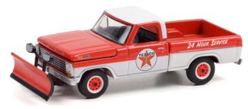 GREEN35200A - FORD F-250 1968 TEXACO Service BLAUWE KRAAG COLLECTIE in blister