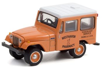 GREEN35200B - JEEP DJ-5 WESTHAVEN Apotheek 1974 BLAUWE KRAAG COLLECTIE in blister