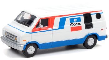 GREEN35200C - DODGE B100 1976 MOPAR BLAUWE KRAAG COLLECTIE in blister