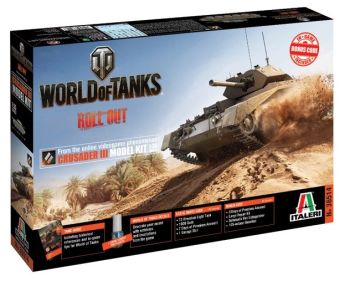 ITA36514 - Tank Crusader III - World of Tanks om in elkaar te zetten en te schilderen