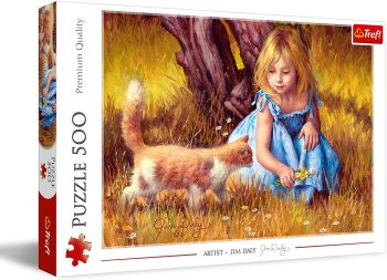 TRF37291 - Puzzel van 500 stukjes In het middelpunt van de belangstelling
